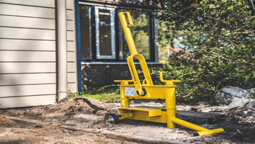 Steenknippers wegenbouw