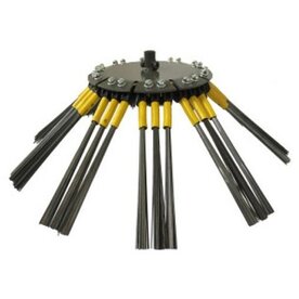 Borstelset staal 10 stuks