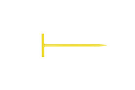 Draadpen met T-greep 400 mm RAL 1021