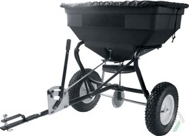 Kunstmeststrooier/zoutstrooier getrokken 56 kg