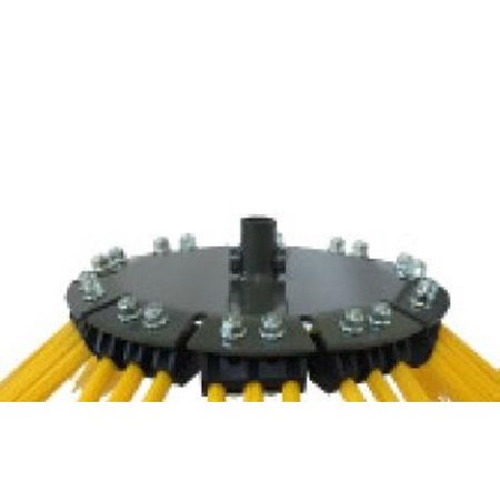 borstelplaat voor 10 elementen Pro 66