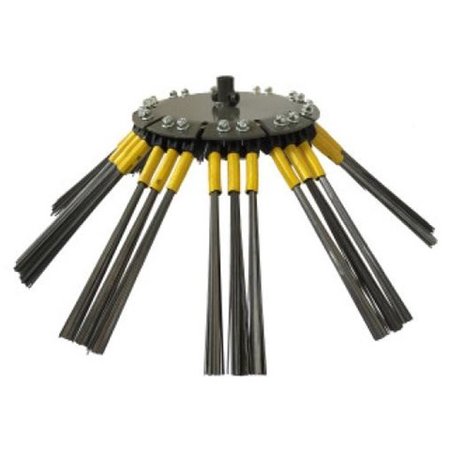 Borstelset staal 10 stuks