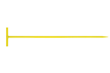 Draadpen met T-greep 800 mm RAL 1021