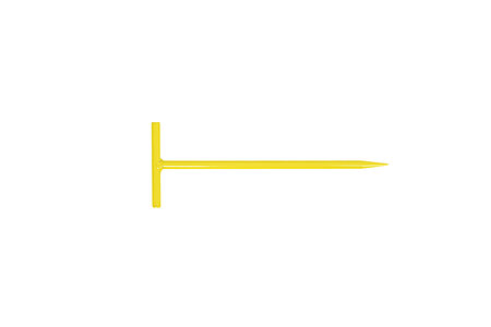 Draadpen met T-greep 400 mm RAL 1021