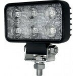 LED WERKLAMP 9W 60&deg; RECHTHOEK 112X62 12/24V 600LM