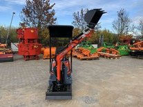 Boxer HSW06G graafmachine met zwenkgiek