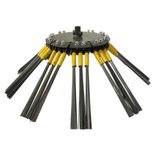 Borstelset staal 10 stuks