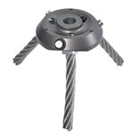 Onkruidborstel 25,4mm asgat