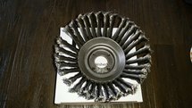 Onkruidborstel 150mm voor lichtere bosmaaiers