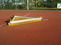 Gele driehoeksbezem tennis 150cm 